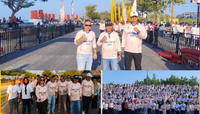 Forkopimda Pohuwato Kompak Ikuti Jalan Sehat Pani Gold Care 2026, Hadiah Utama Umrah