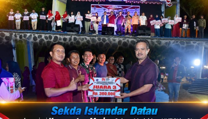 Meriah dan Penuh Kebersamaan, Perayaan HUT RI ke-81 Tingkat Kecamatan Marisa Resmi Ditutup