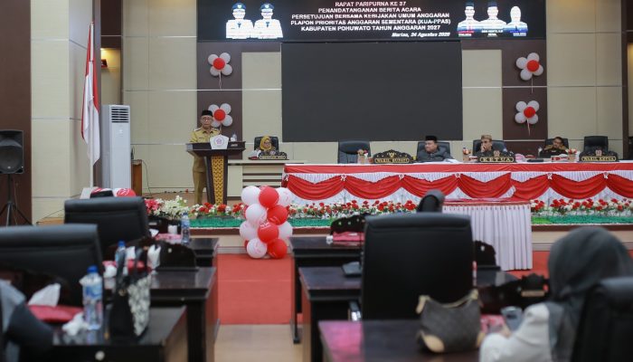 Meski Anggaran Terbatas, Pemkab dan DPRD Pohuwato Sepakati KUA-PPAS APBD 2027