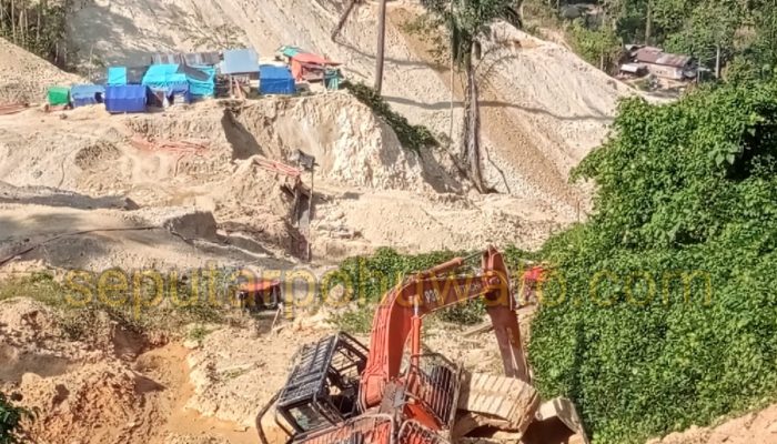 Excavator Tergelincir, Tebing Tambang Longsor dan Timbun 3 Penambang di PETI Tomula Pohuwato