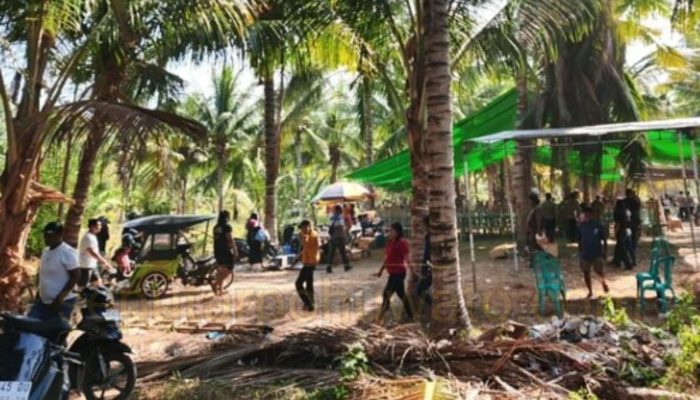 Diduga Jadi Arena Sabung Ayam, Lokasi di Desa Maleo Pohuwato Ditertibkan Polisi