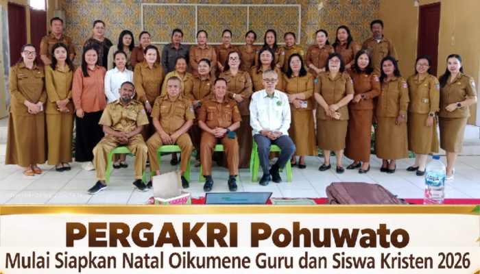 PERGAKRI Pohuwato Mulai Siapkan Natal Oikumene Guru dan Siswa Kristen 2026