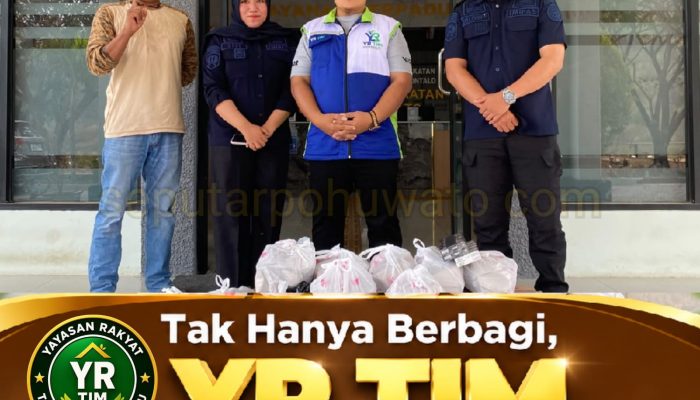 Tak Hanya Berbagi, YR TIM Hadirkan Kehangatan untuk Warga Binaan Lapas Pohuwato