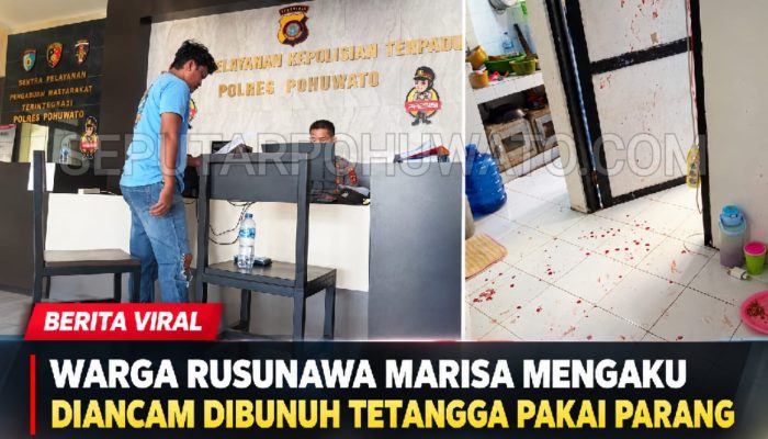 Warga Rusunawa Marisa Mengaku Diancam Dibunuh Tetangga Pakai Parang, Istri Korban Syok dan Menangis Ketakutan