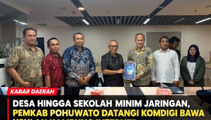 Desa hingga Sekolah Minim Jaringan, Pemkab Pohuwato Datangi Komdigi Bawa Usulan Kampung Internet