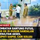 Jembatan Gantung Putus, 150 KK di Dusun Sandalan Kesulitan Akses, Bupati Saipul Cari Solusi