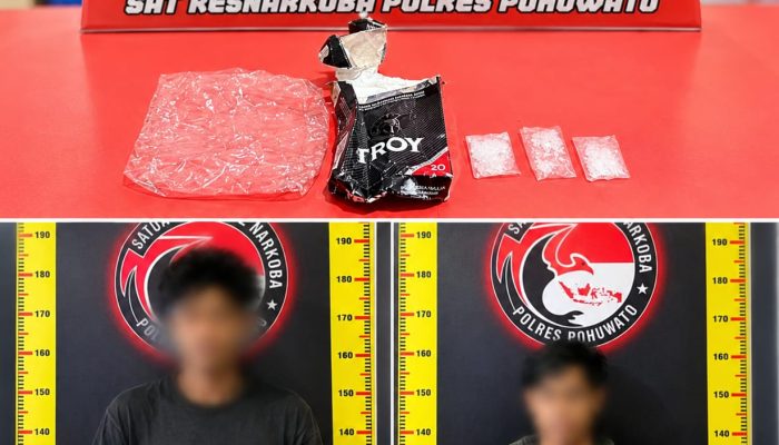 Beli Sabu Lewat Instagram, Dua Pria di Pohuwato Diamankan Polisi