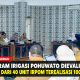 Program Irigasi Pohuwato Dievaluasi, Baru 3 dari 40 Unit IRPOM Terealisasi 100 Persen
